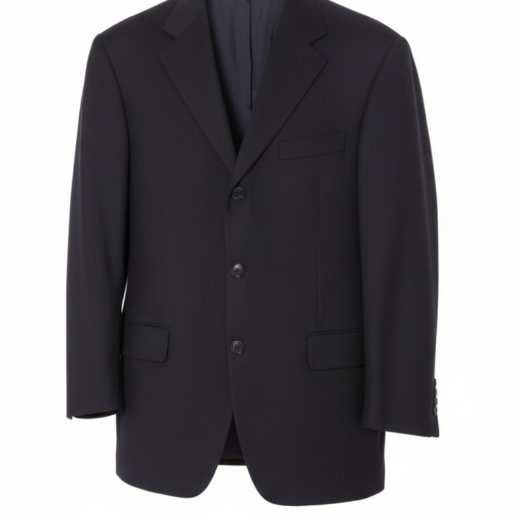 Vintage John W. Nordstrom Blazer 42r Canonico Wool Black Sport Coat Vtg Canada